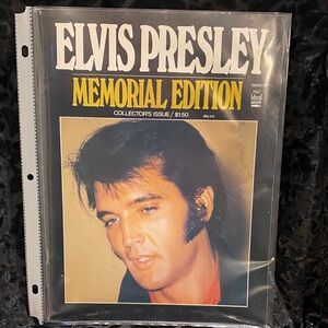 ELVIS : A vintage 1997 Ideal magazine #3 Elvis Presley Memorial Edition